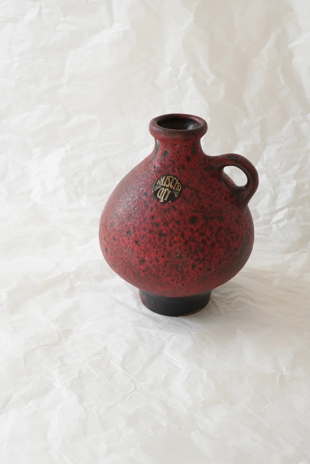 Red Glaze Vase