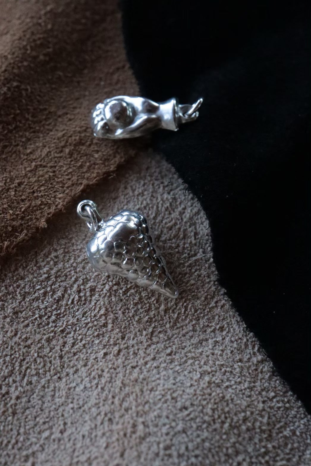 Hanging Grapes Necklace