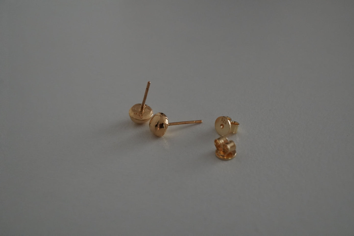 Small balls earrings / gold vermeil