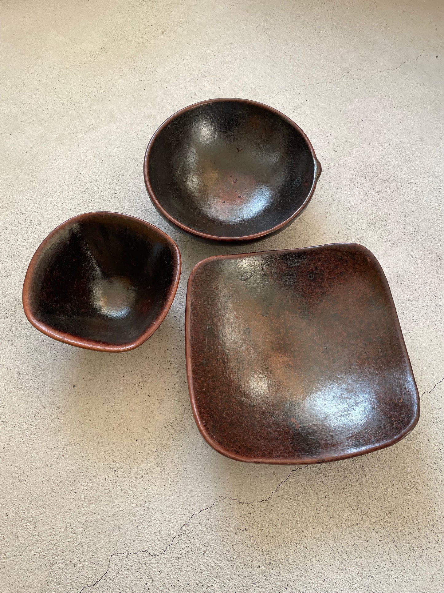 Burkina Faso / Unglazed bowl / big square