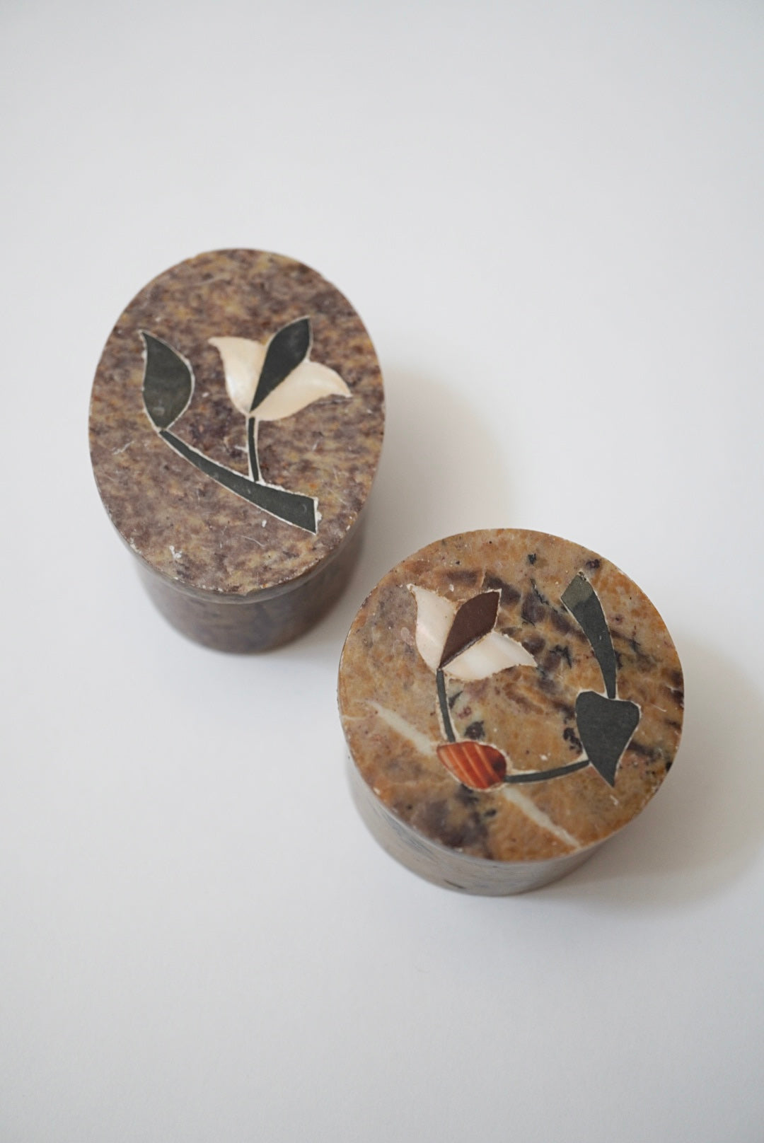 Stone Jewelry Case - Circle