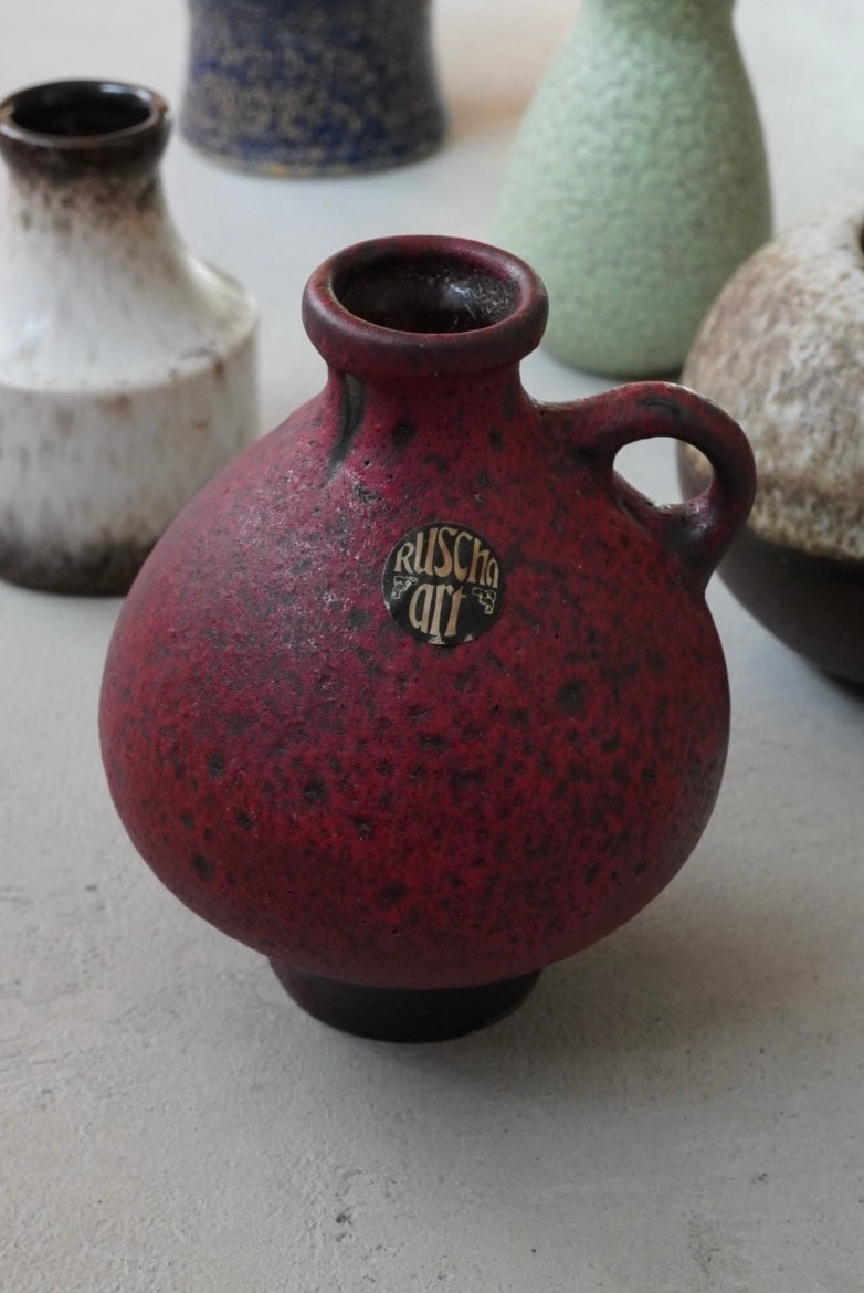 Red Glaze Vase