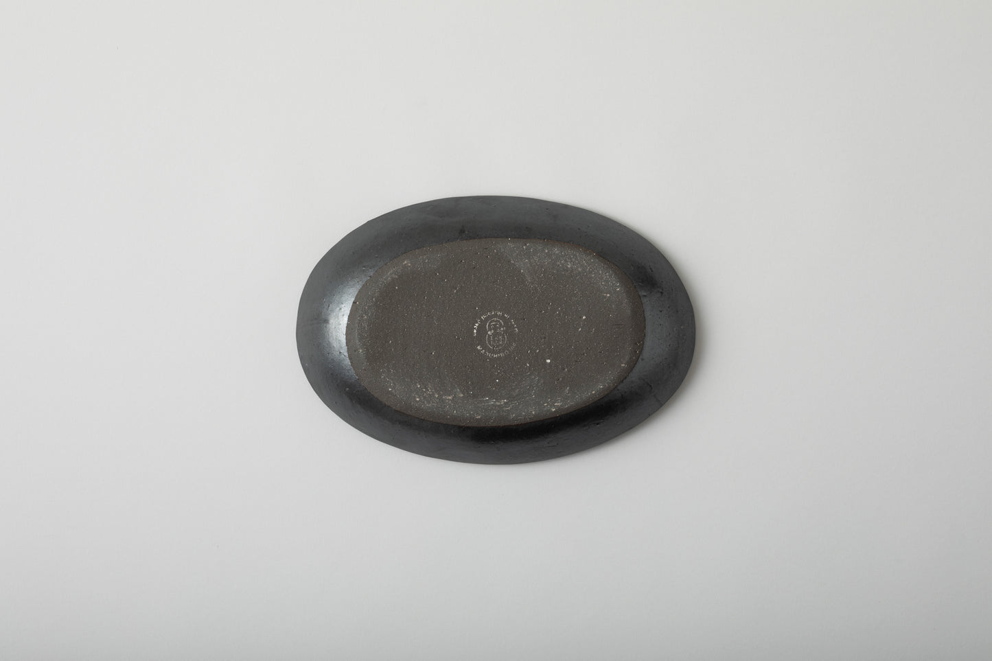たたら 楕円皿 銀鉄 / TATARA Oval Plate