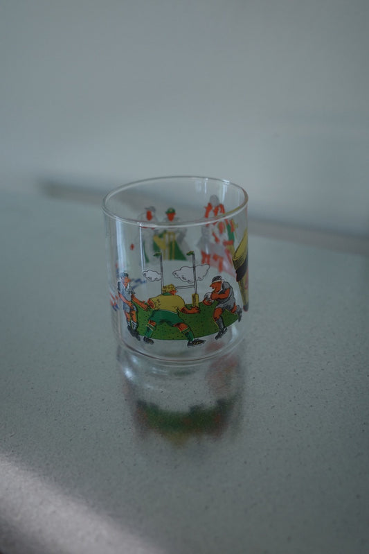Vintage New Zealand Sports Glass