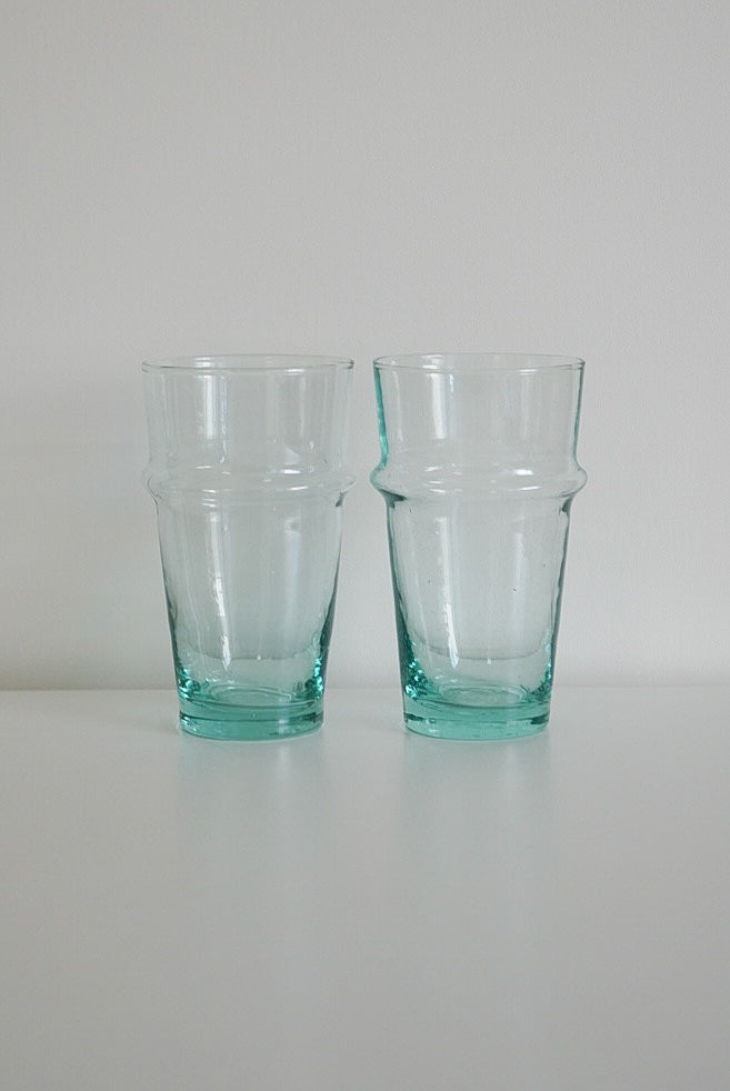 MOROCCO / Recycled glass / B / set of 2