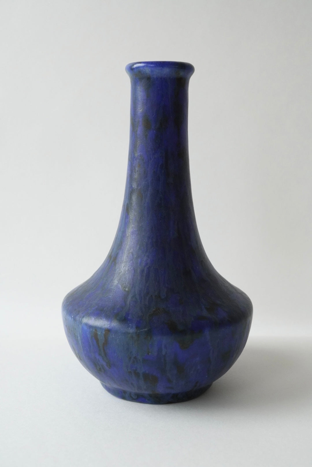 Marbled Blue Vase