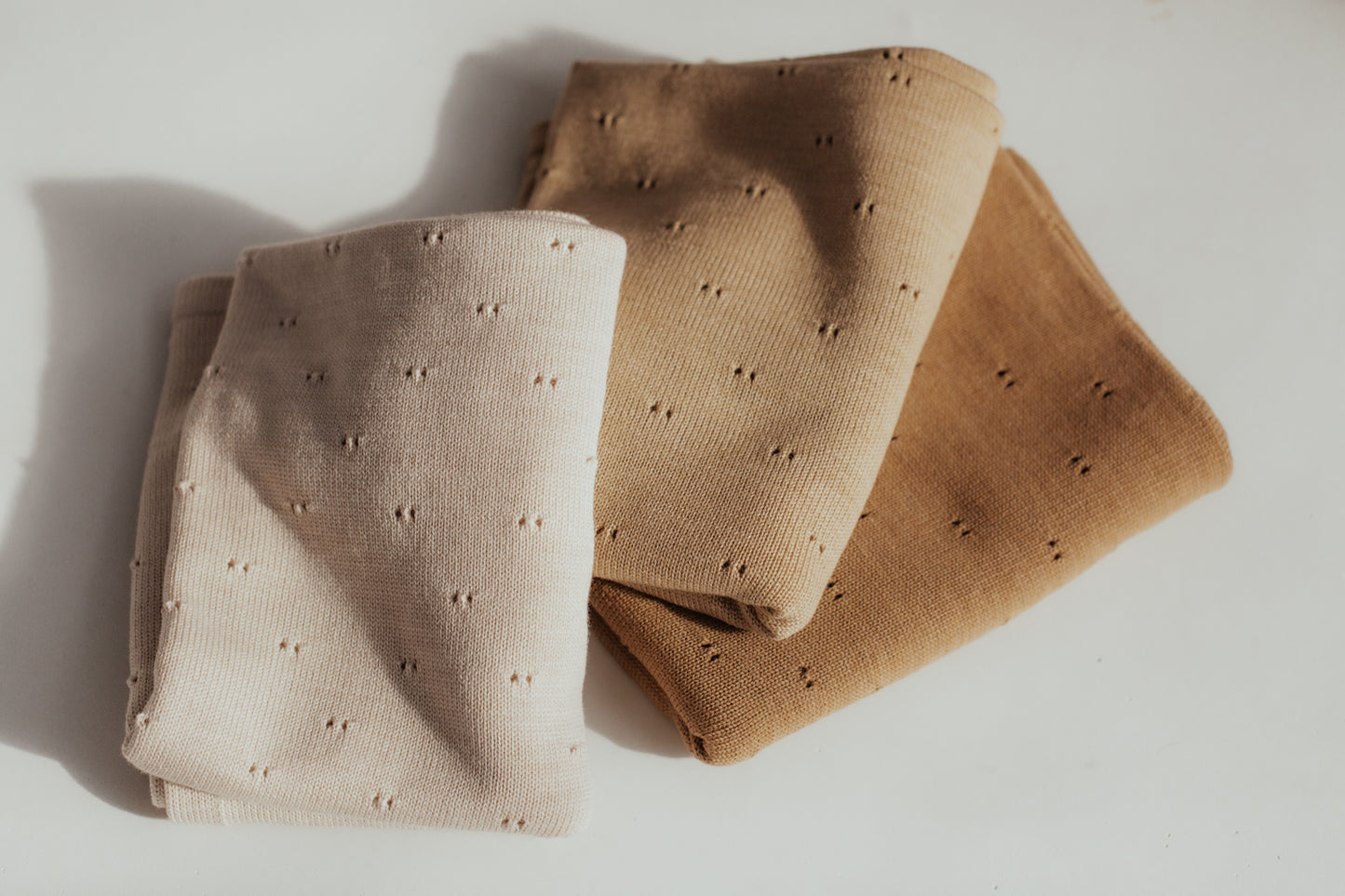 SOROR / Merino Wool Blanket / Soft maple