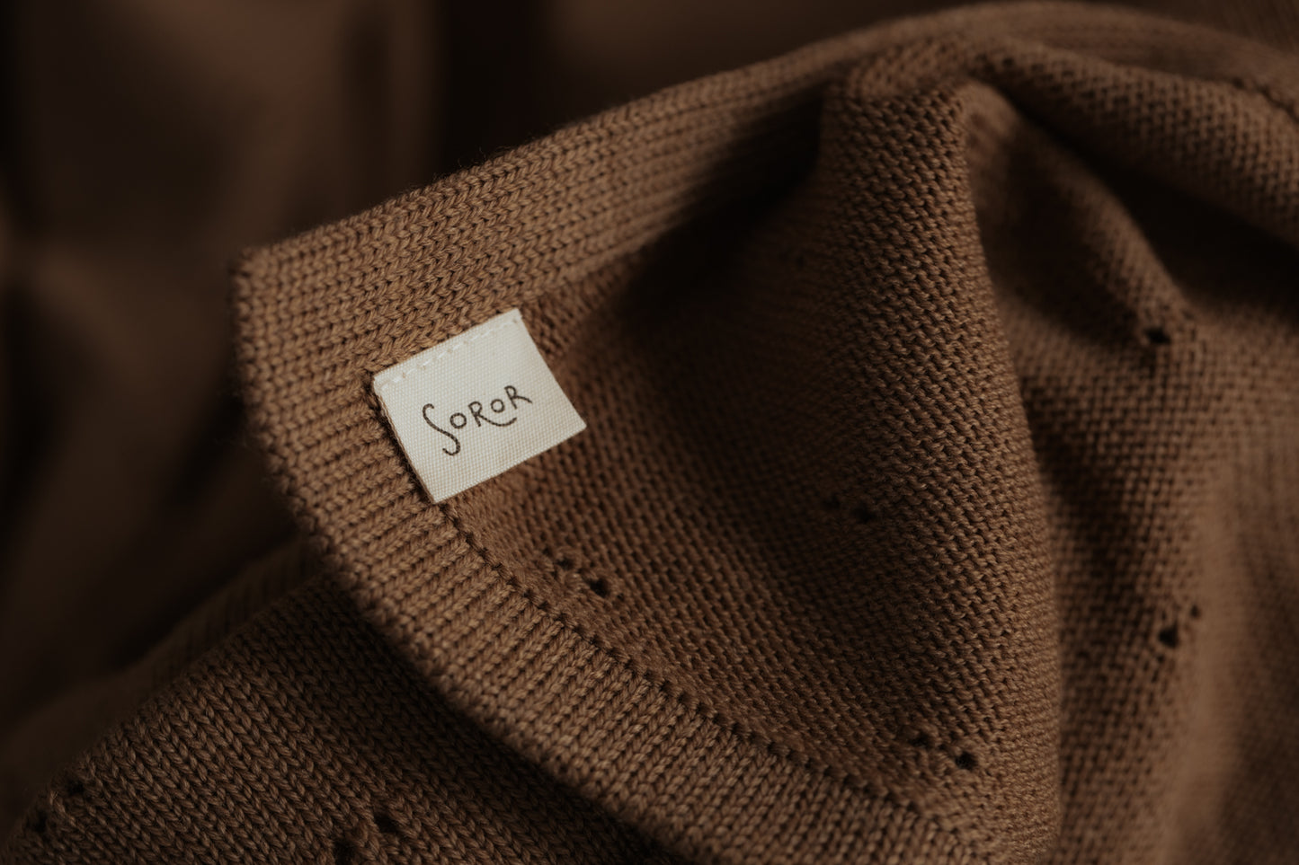 SOROR / Merino Wool Blanket / Warm beech