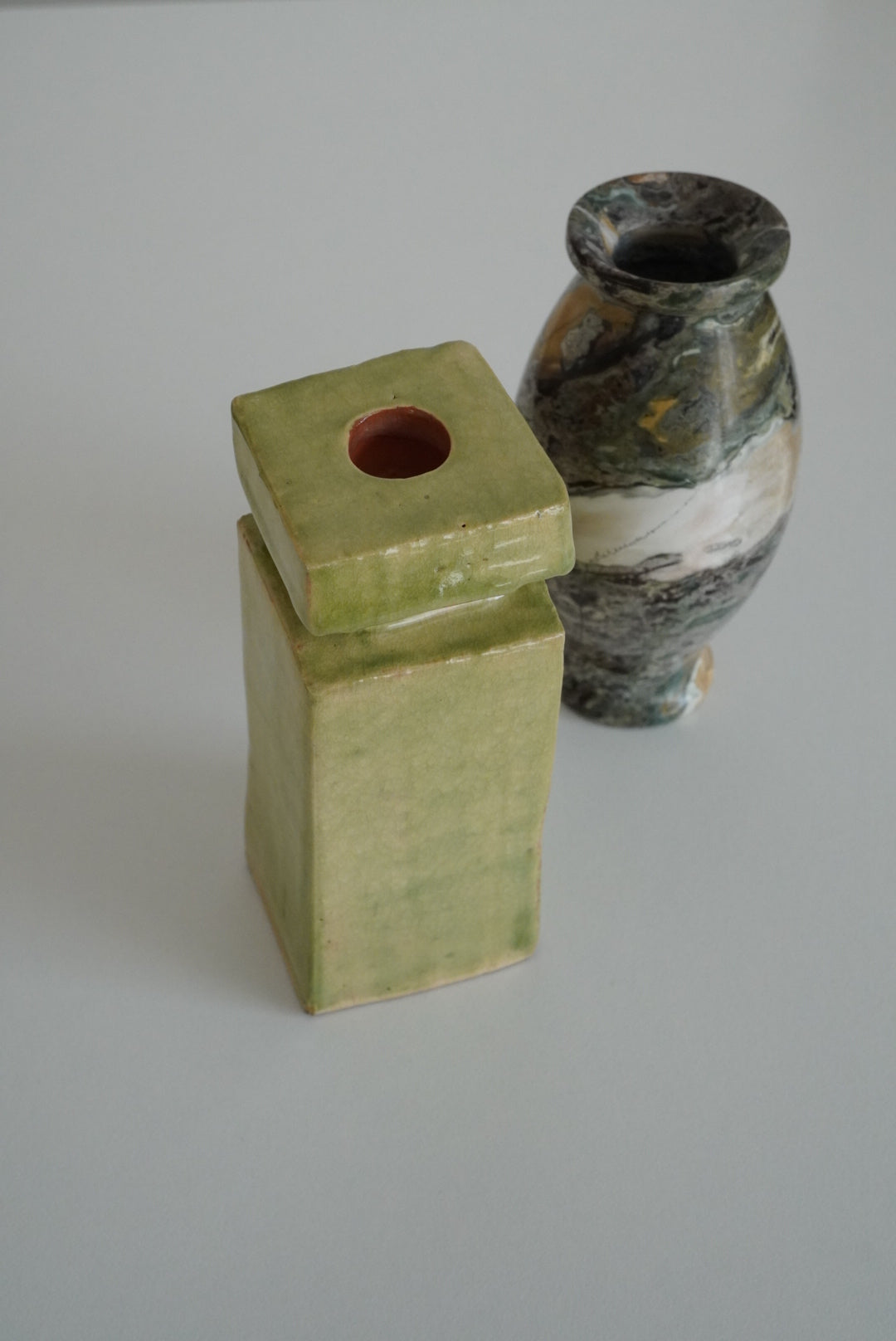 Pottery Vase - Matcha