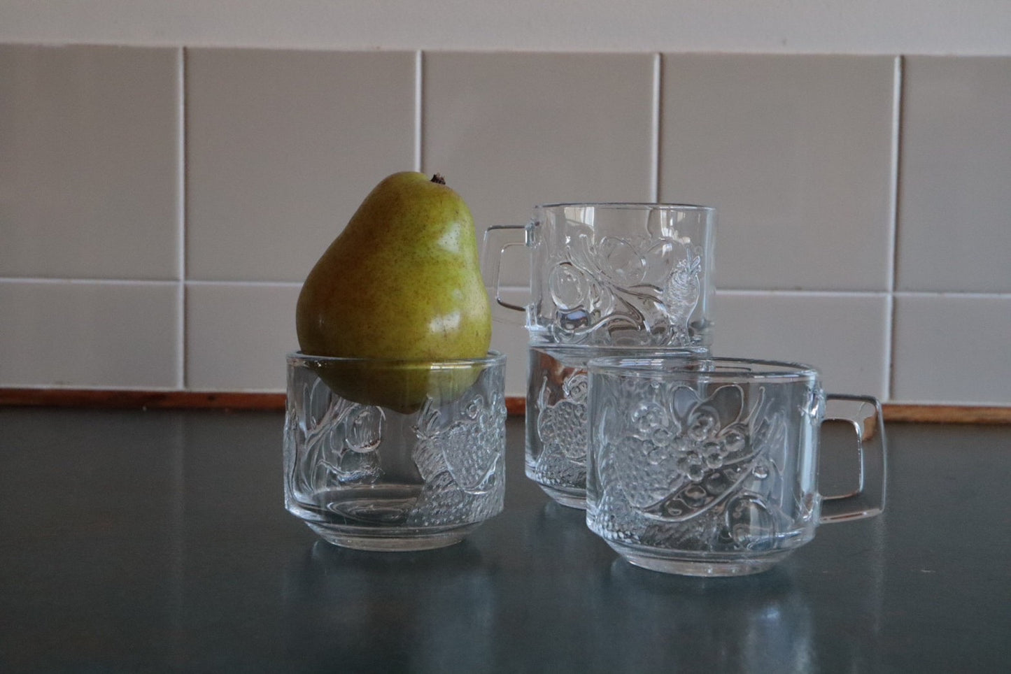 Fruit glass mug