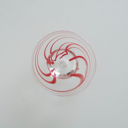 Art Glass Bowl - Red