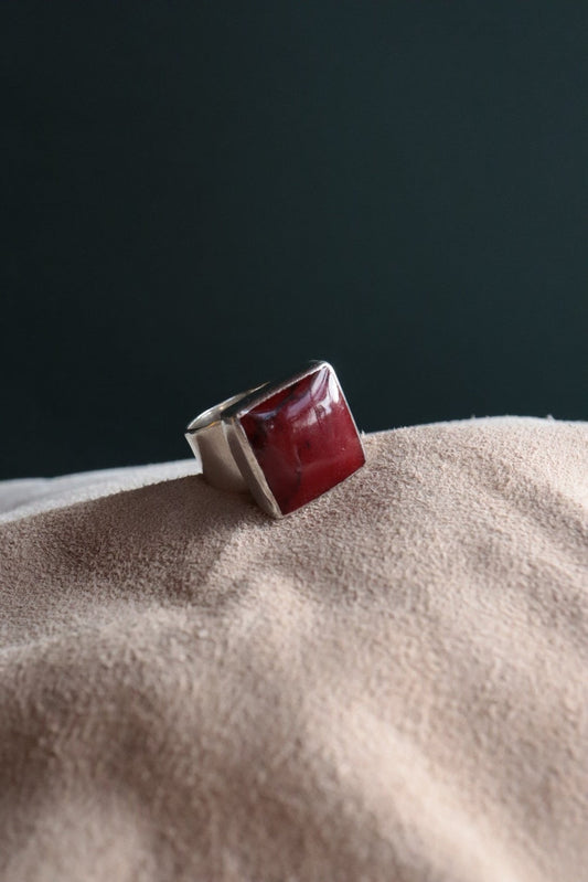Marbled Stone Ring