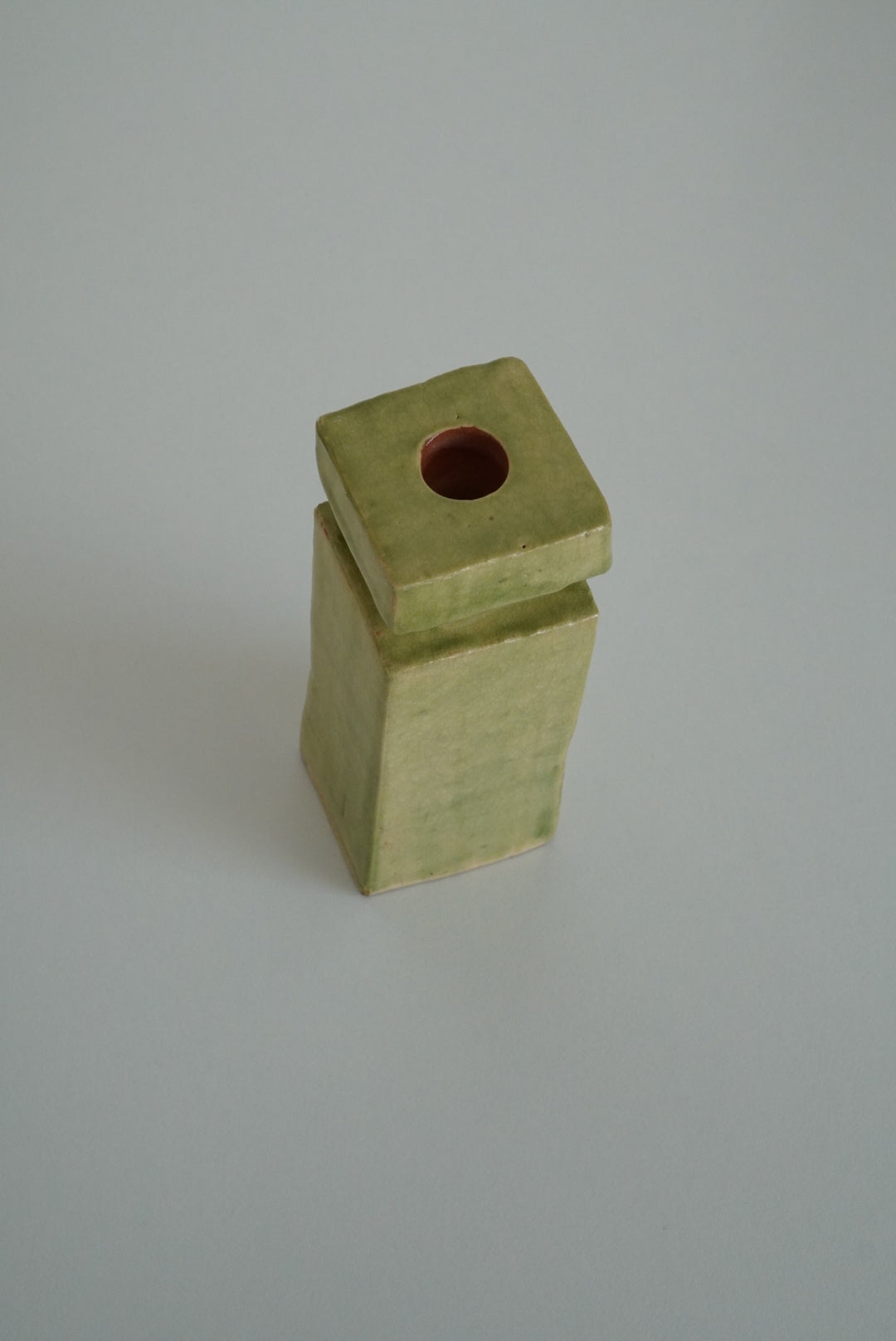 Pottery Vase - Matcha / Pop-up item @LUMINE SHINJUKU2