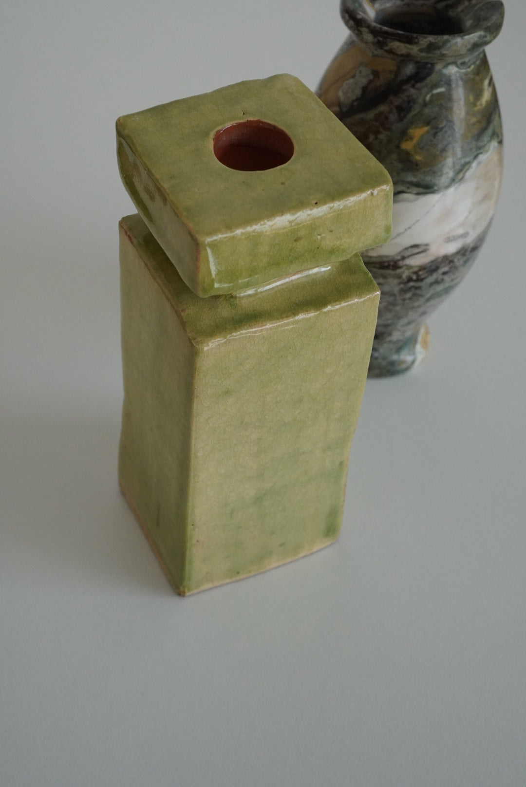 Pottery Vase - Matcha