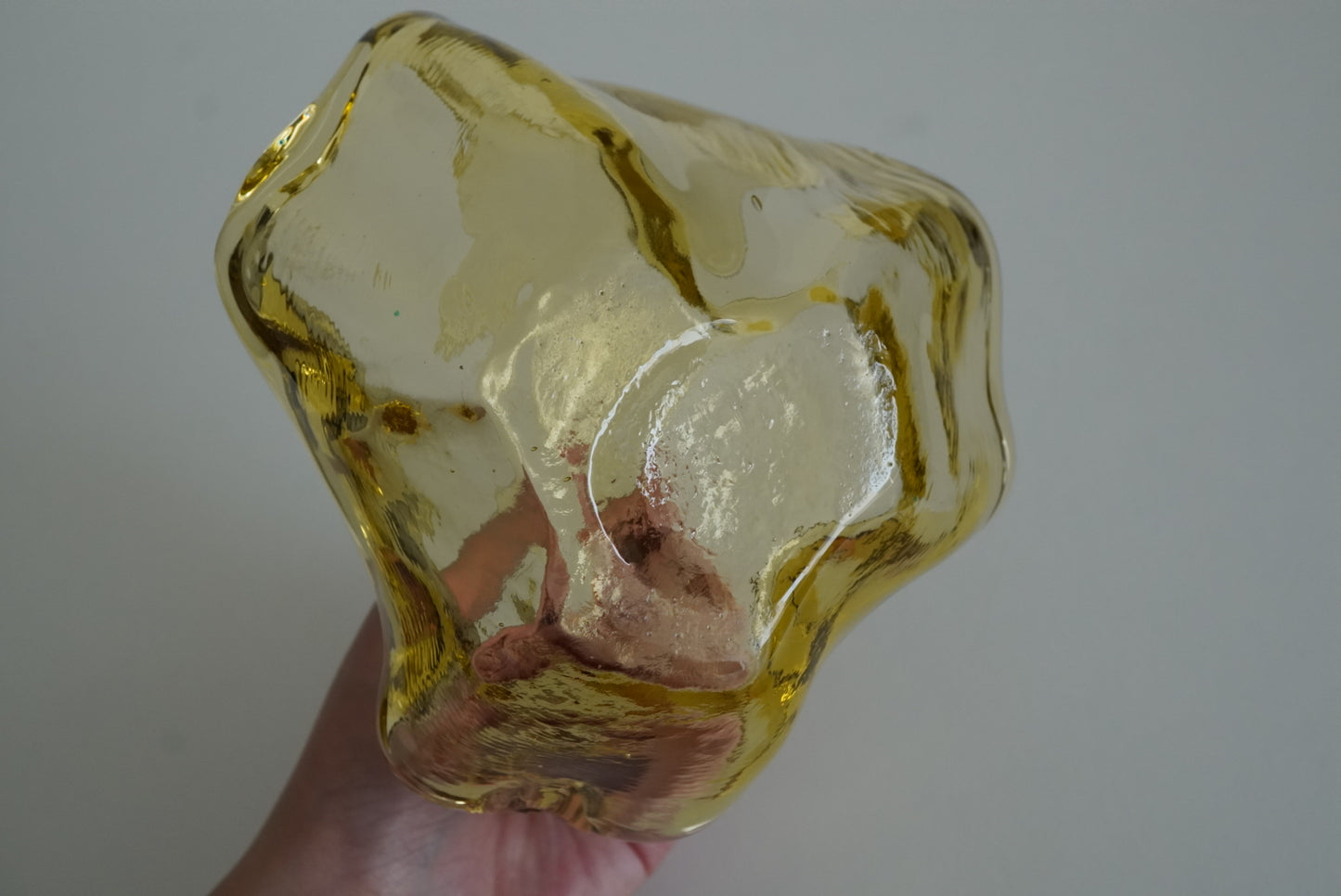 Yellow Glass Tray - 2