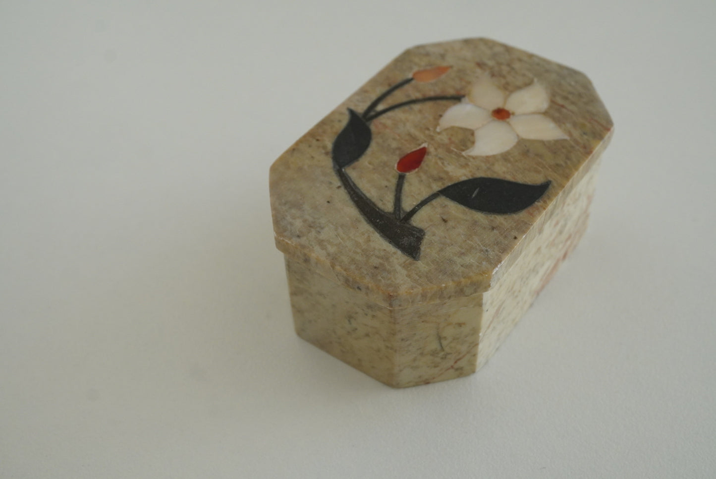 Stone Jewelry Case - Octagon