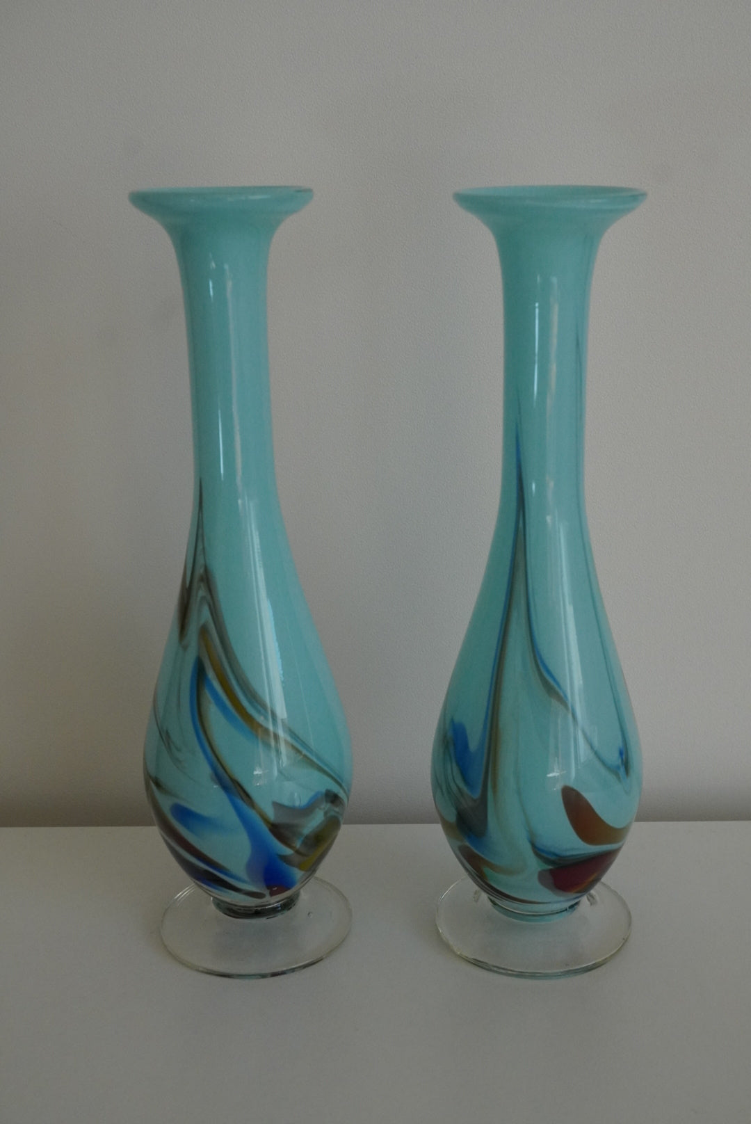 Mixed Color Vase - Blue - 1 & 2