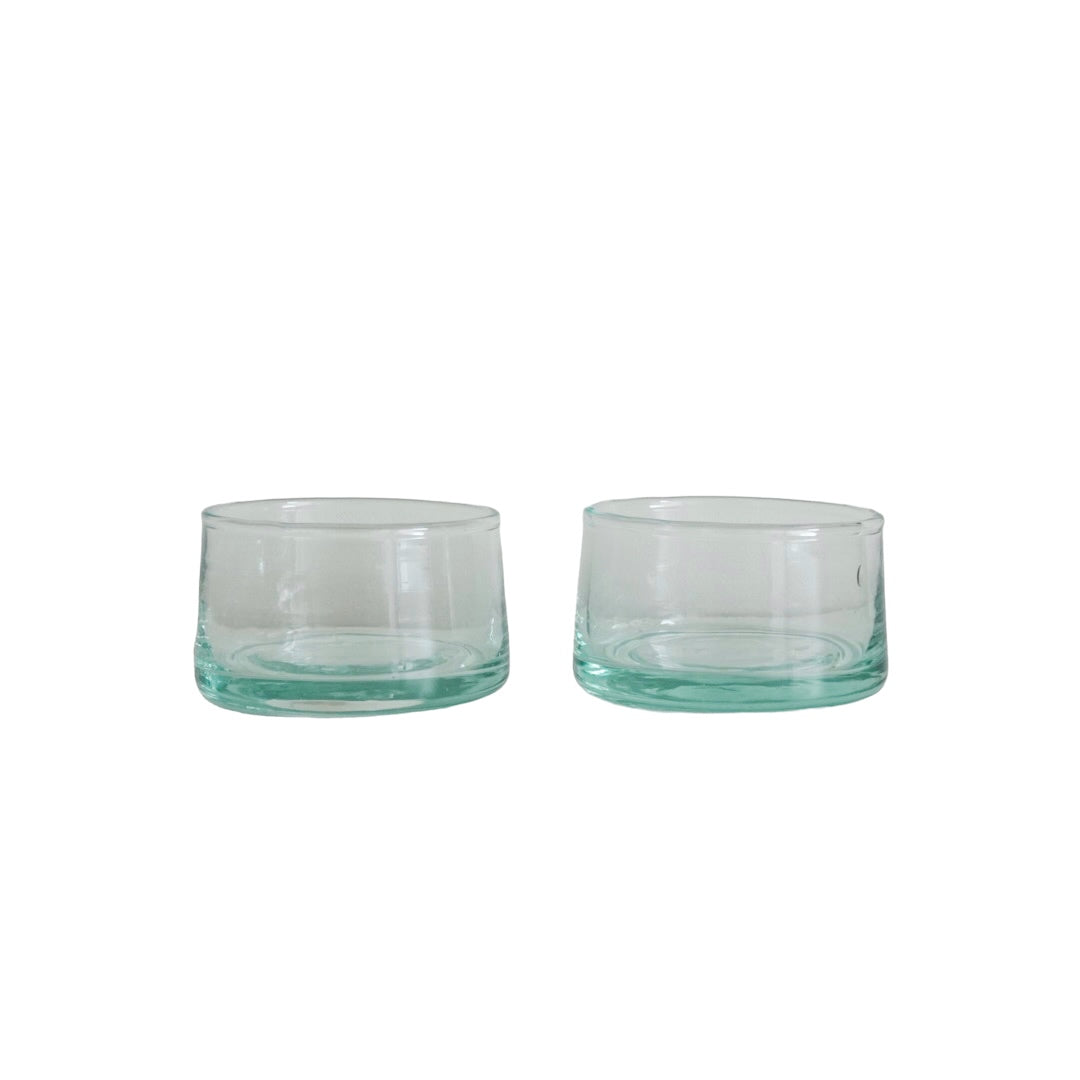 MOROCCO / Recycled glass / C / set of 2