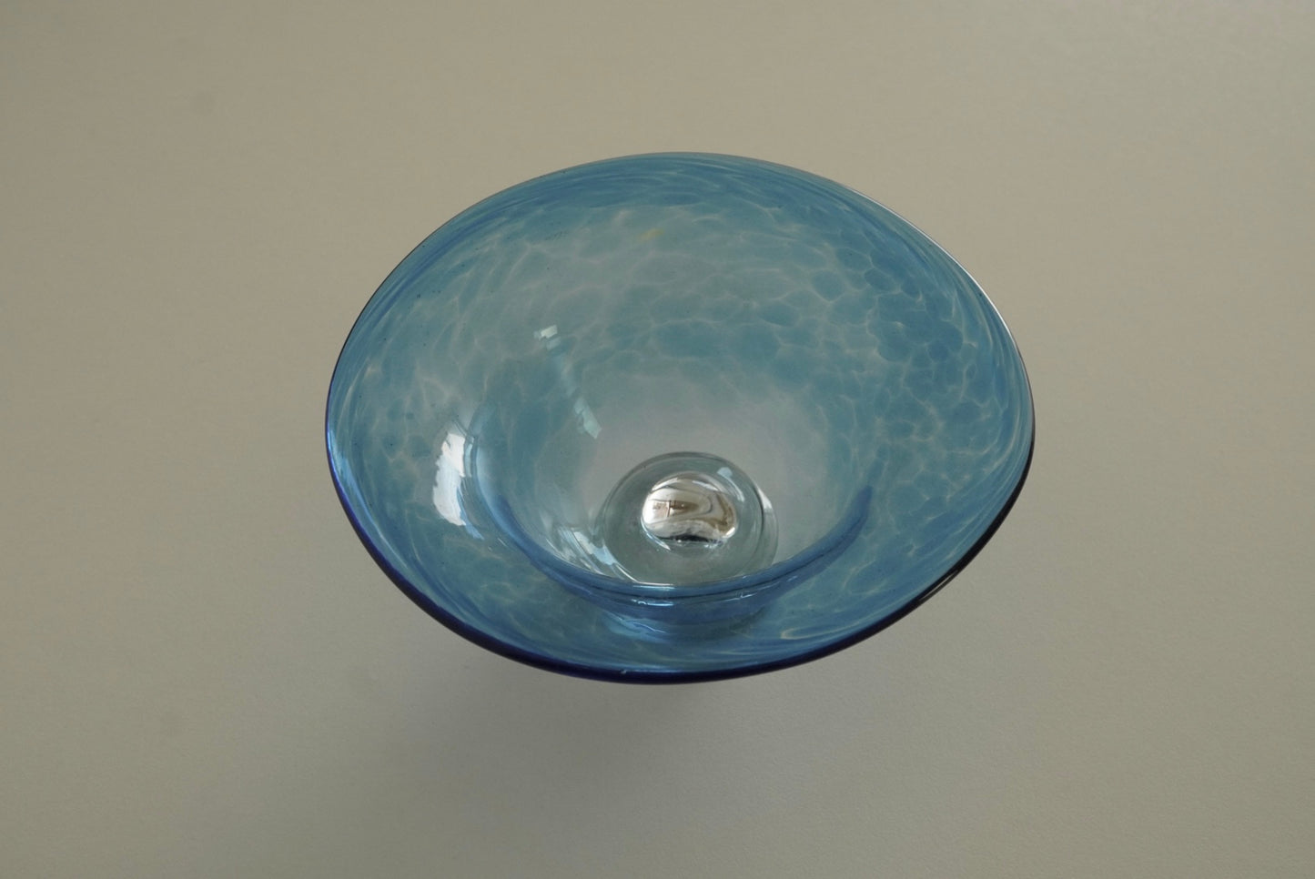 Art Glass Bowl - Blue